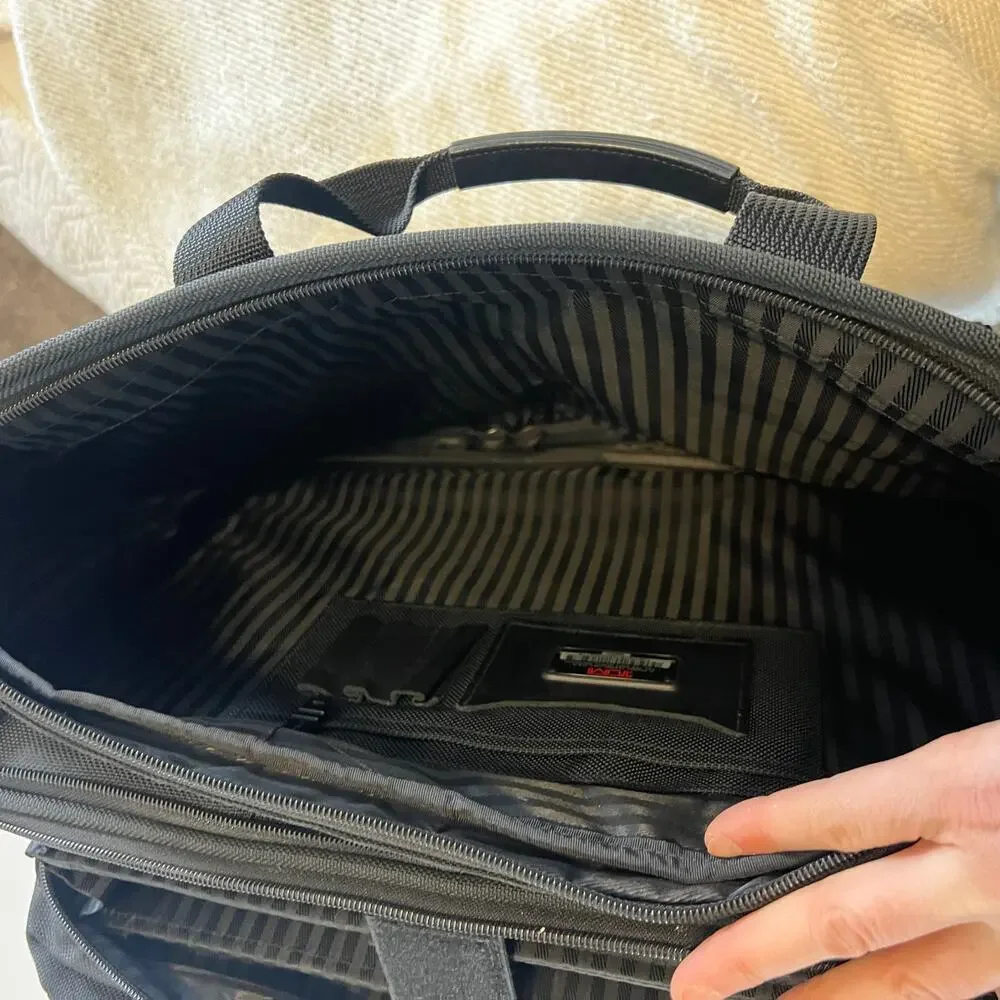 TUMI FXT Ballistic Nylon Compact Large Screen Computer Briefcase Bag
